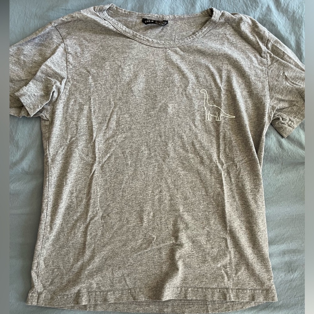 Grey Dino Tshirt